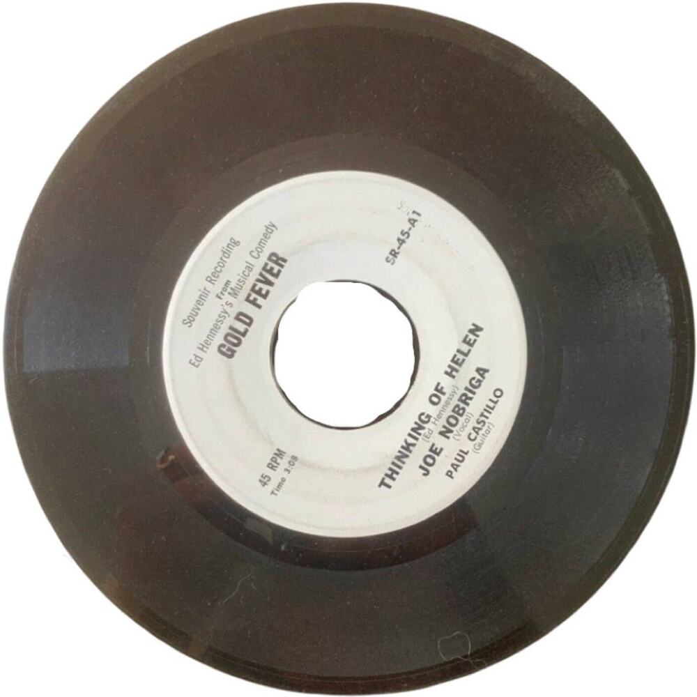 Ed Hennessy Gold Fever Joe Nobriga Thinking of Helen Souvenir Vinyl 45 RPM 1964